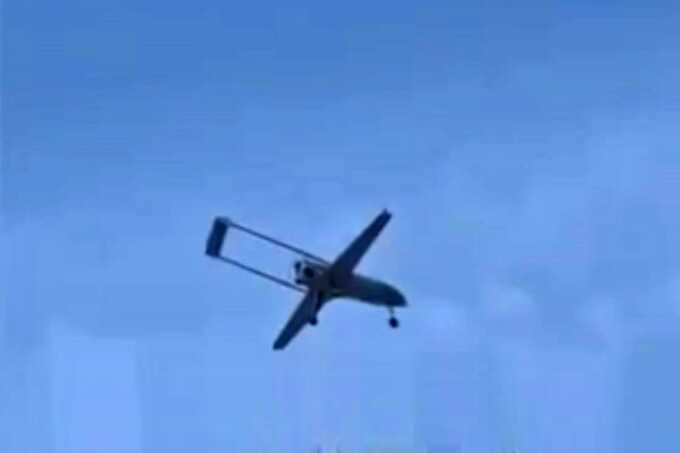 Дроны атаковали аэродром в Оленье — запуск шёл из фуры