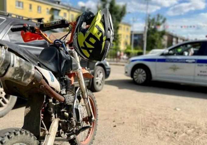 Подросток из Самарской области едва не сгорел при выполнении мото-трюка