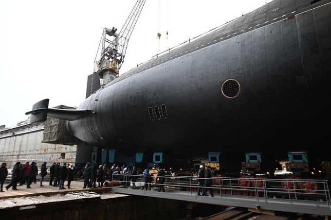 Во Франции сравнили российский атомный подводный крейсер с морским монстром